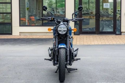 Photos of 2024 Royal Enfield Shotgun 650 Plasma Blue for sale in Spencer, MA at Spencer Showroom