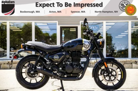 Photos of 2024 Royal Enfield Hunter 350 Rebel Black for sale in Spencer, MA at Spencer Showroom