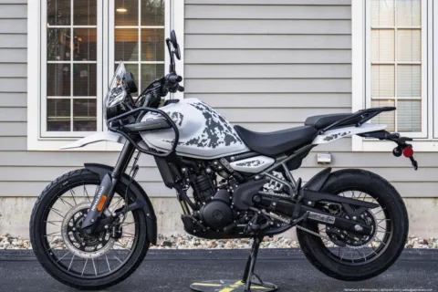 More photos of 2025 Royal Enfield Himalayan 450 Kamet White Tubeless at Spencer, MA