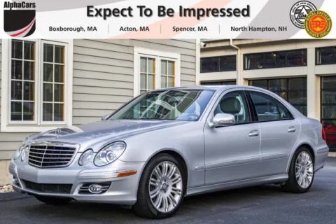 Silver 2008 Mercedes-Benz E-Class 3.5L Sport P2 for sale in Spencer, MA