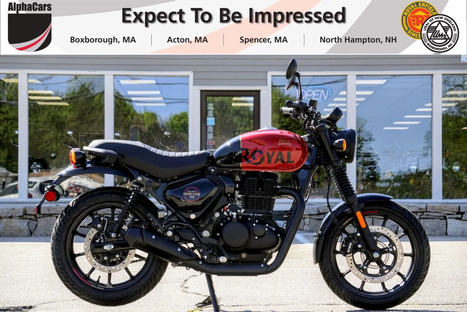 Red 2024 Royal Enfield Hunter 350 Rebel Red for sale in Spencer, MA