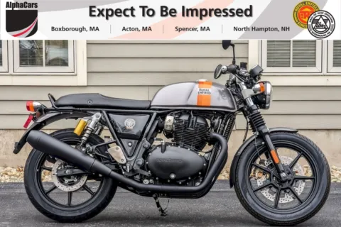 Gray 2024 Royal Enfield Continental GT 650 Apex Grey for sale in Spencer, MA
