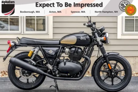 Photos of 2024 Royal Enfield Interceptor INT650 Black Ray for sale in Spencer, MA at Spencer Showroom