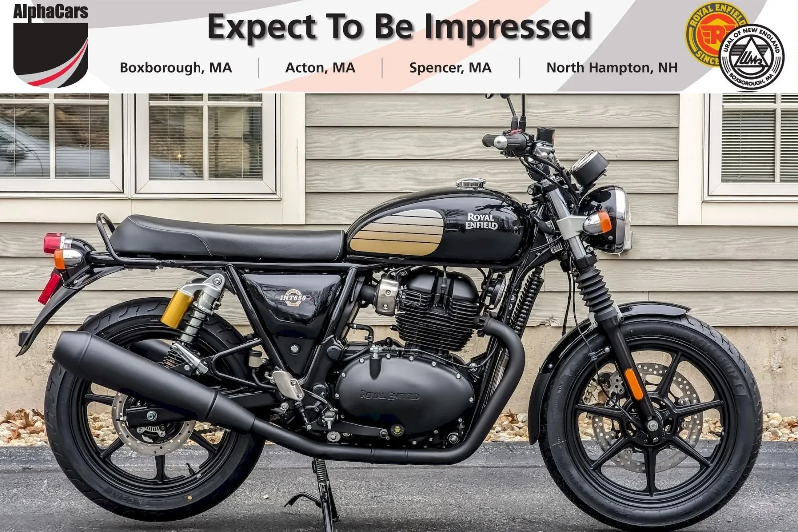 Black 2024 Royal Enfield Interceptor INT650 Black Ray for sale in Spencer, MA