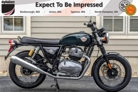 Photos of 2024 Royal Enfield Interceptor INT650 Cali Green for sale in Spencer, MA at Spencer Showroom