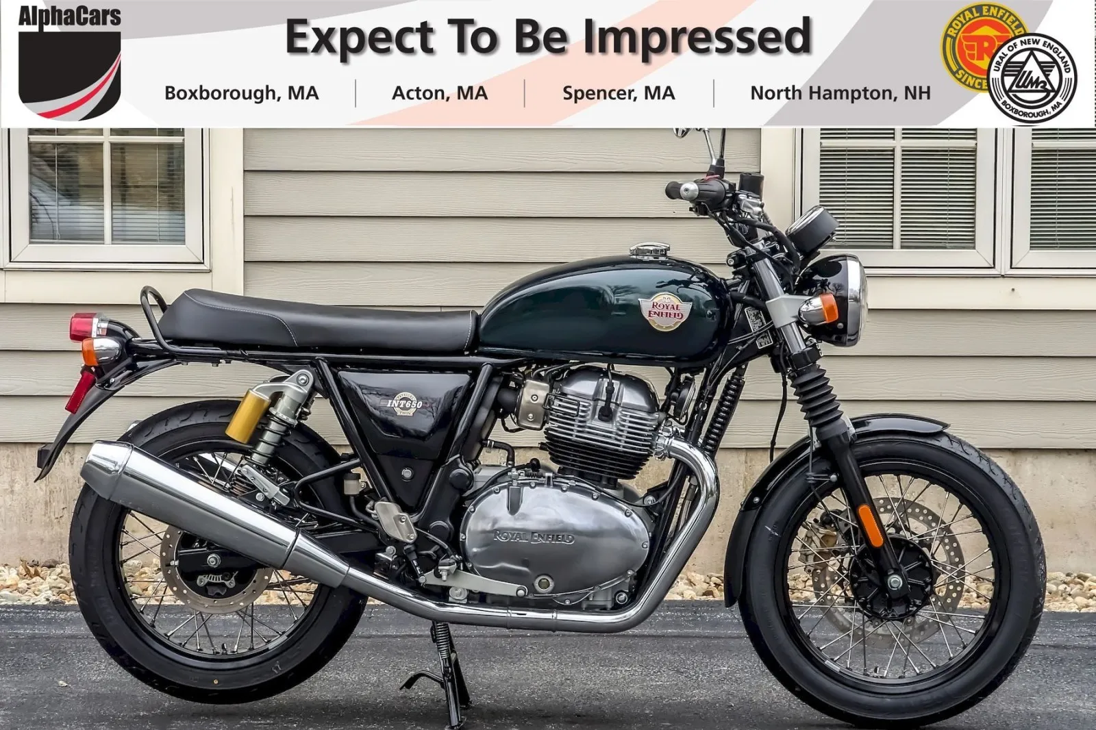Green 2024 Royal Enfield Interceptor INT650 Cali Green for sale in Spencer, MA