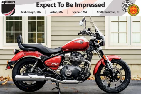 Photos of 2024 Royal Enfield Super Meteor 650 Celestial Red for sale in Spencer, MA at Spencer Showroom