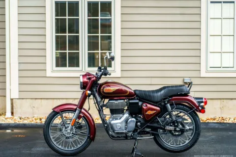 More photos of 2024 Royal Enfield Bullet 350 Standard Maroon at Spencer, MA
