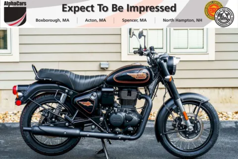 Black 2024 Royal Enfield Bullet 350 Black Gold for sale in Spencer, MA
