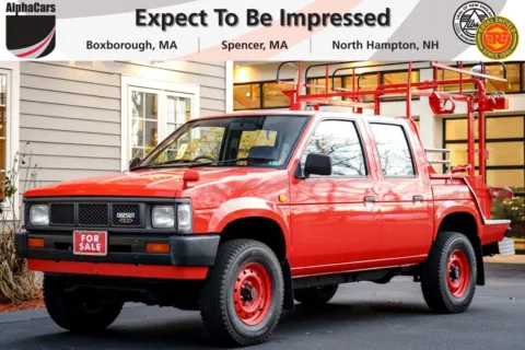 Red 1991 Nissan Datsun 4x4 Crew Cab Utility for sale in Spencer, MA