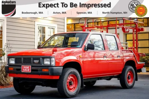 Red 1991 Nissan Datsun 4x4 Crew Cab Utility for sale in Acton, MA