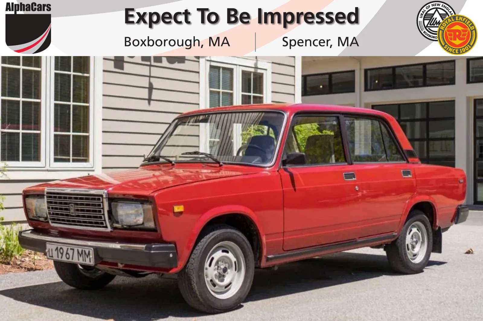 Red 1989 Lada VAZ 2107 1500 L for sale in Spencer, MA