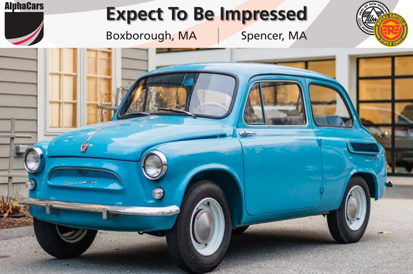 Blue 1965 ZAZ 965A Zaporozhets for sale in Spencer, MA