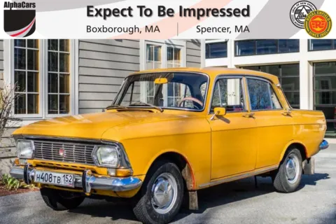 Yellow 1974 Moskvitch 408E Sedan for sale in Spencer, MA