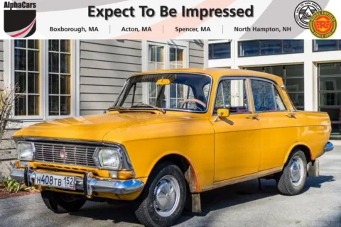 Yellow 1974 Moskvitch 408E Sedan for sale in Spencer, MA