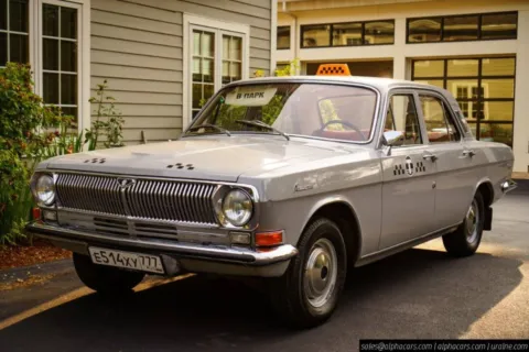 Another view of 1976 Volga GAZ M24 Taxi for sale in Spencer, MA at Spencer
