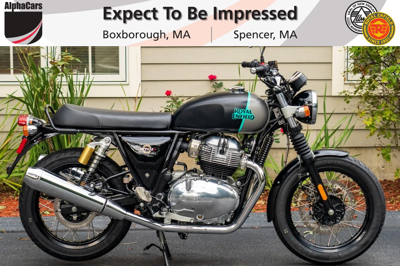 Unknown 2023 Royal Enfield Interceptor INT650 Downtown Drag for sale in Spencer, MA