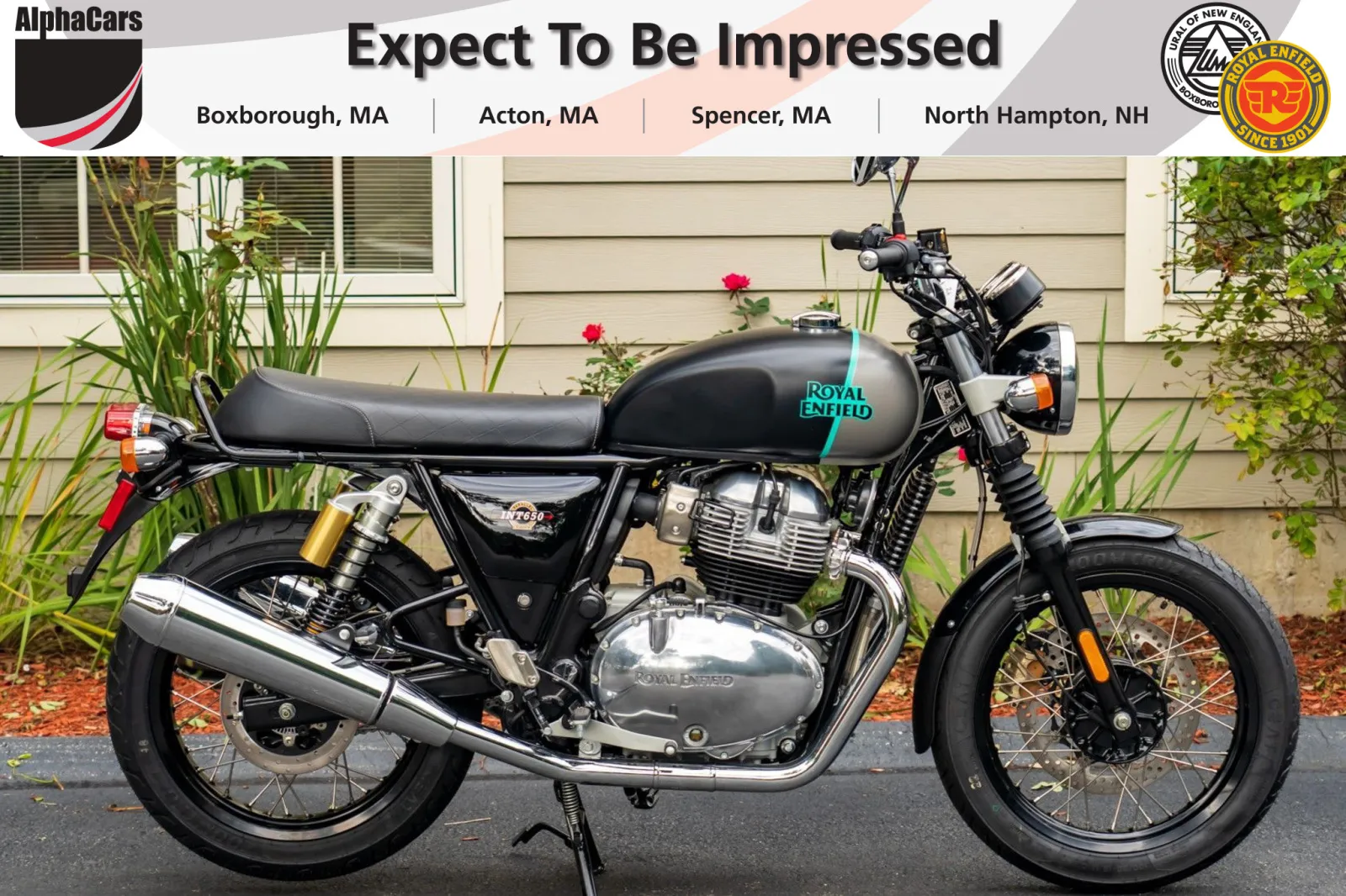 Unknown 2023 Royal Enfield Interceptor INT650 Downtown Drag for sale in Spencer, MA