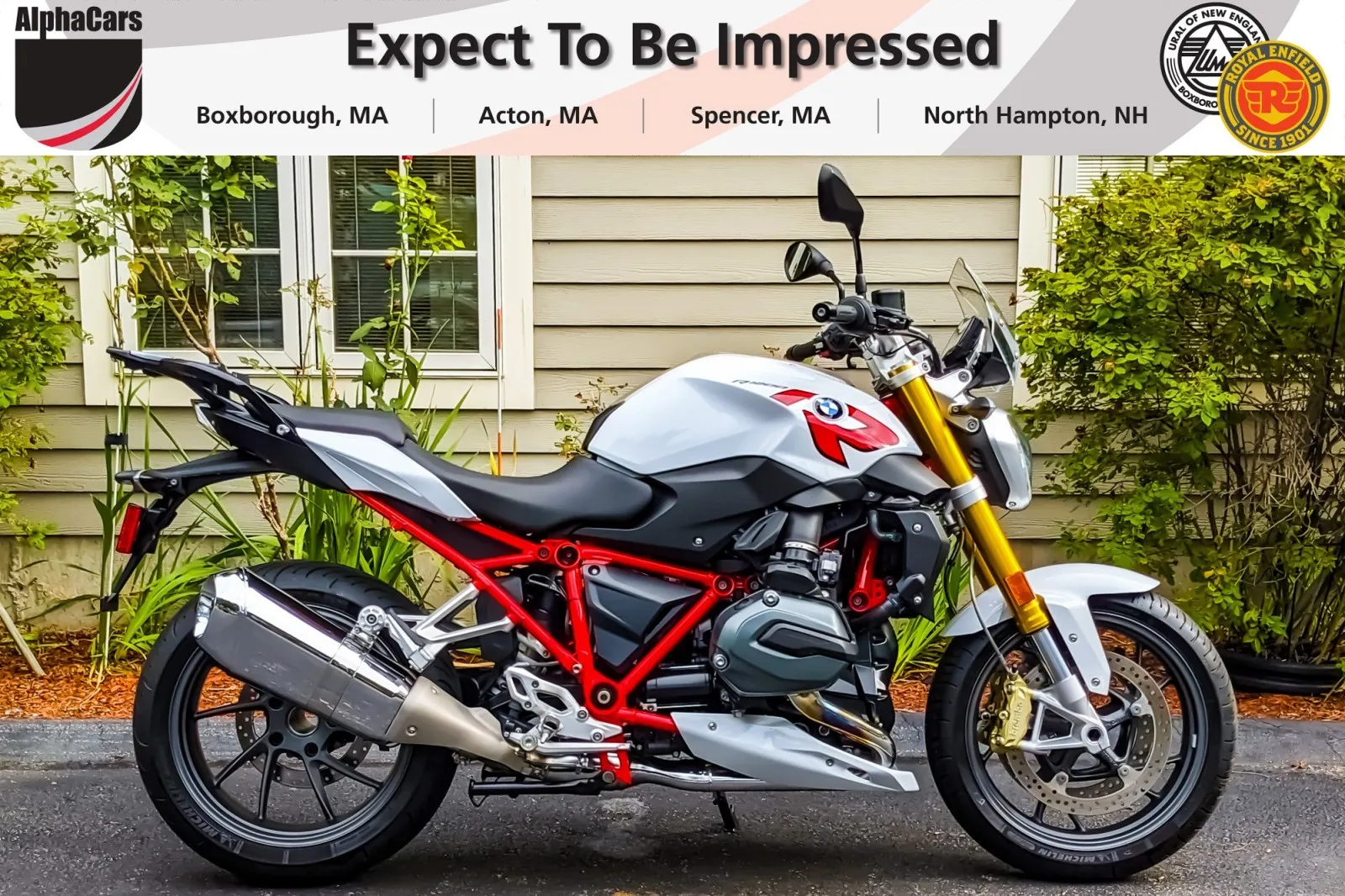 White 2016 BMW R1200R - for sale in Spencer, MA