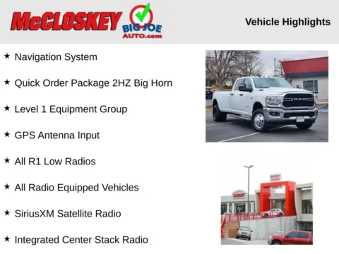 Photos of 2024 Ram 3500 Big Horn for sale in Colorado Springs, CO at McCloskey Truck Town (Licensed as McCloskey Motors Inc.)