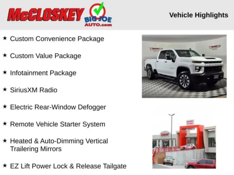 Photos of 2022 Chevrolet Silverado 2500HD Custom for sale in Colorado Springs, CO at McCloskey Truck Town (Licensed as McCloskey Motors Inc.)