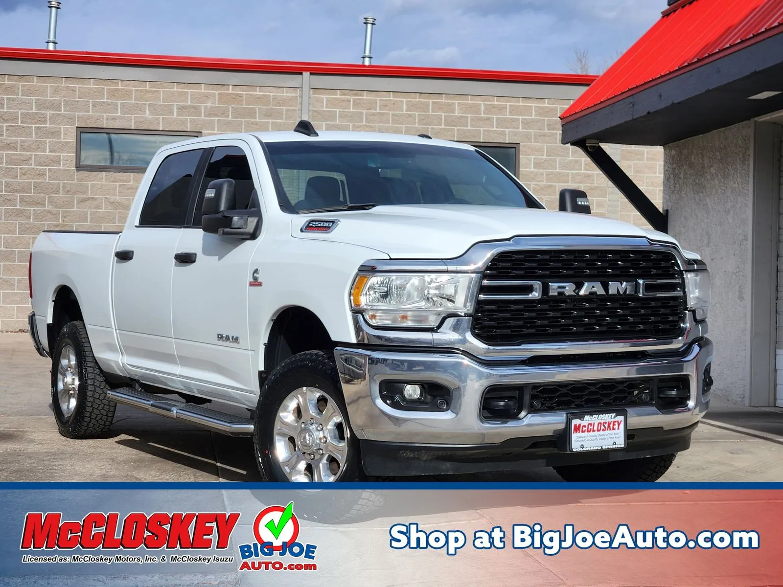 White 2024 Ram 2500 Big Horn for sale in Colorado Springs, CO