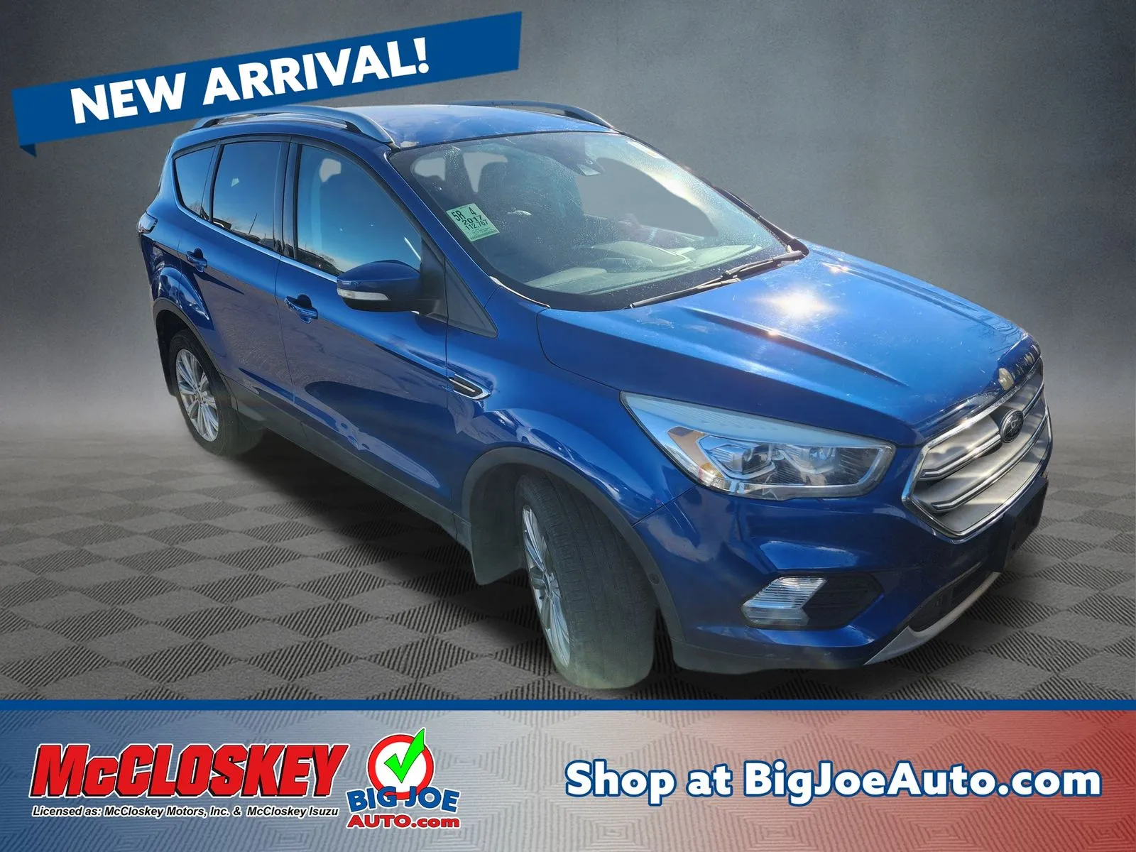 Blue 2017 Ford Escape Titanium for sale in Colorado Springs, CO