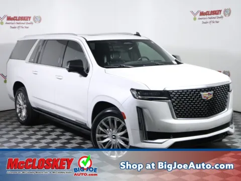 White 2021 Cadillac Escalade ESV Premium for sale in Colorado Springs, CO