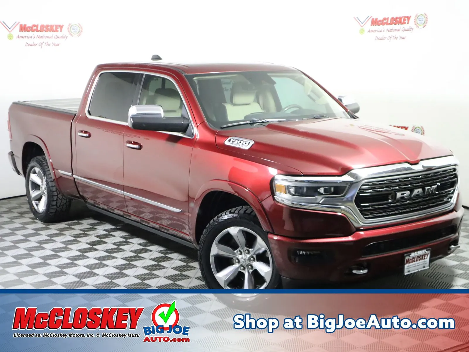 Red 2019 Ram 1500 Limited for sale in Colorado Springs, CO
