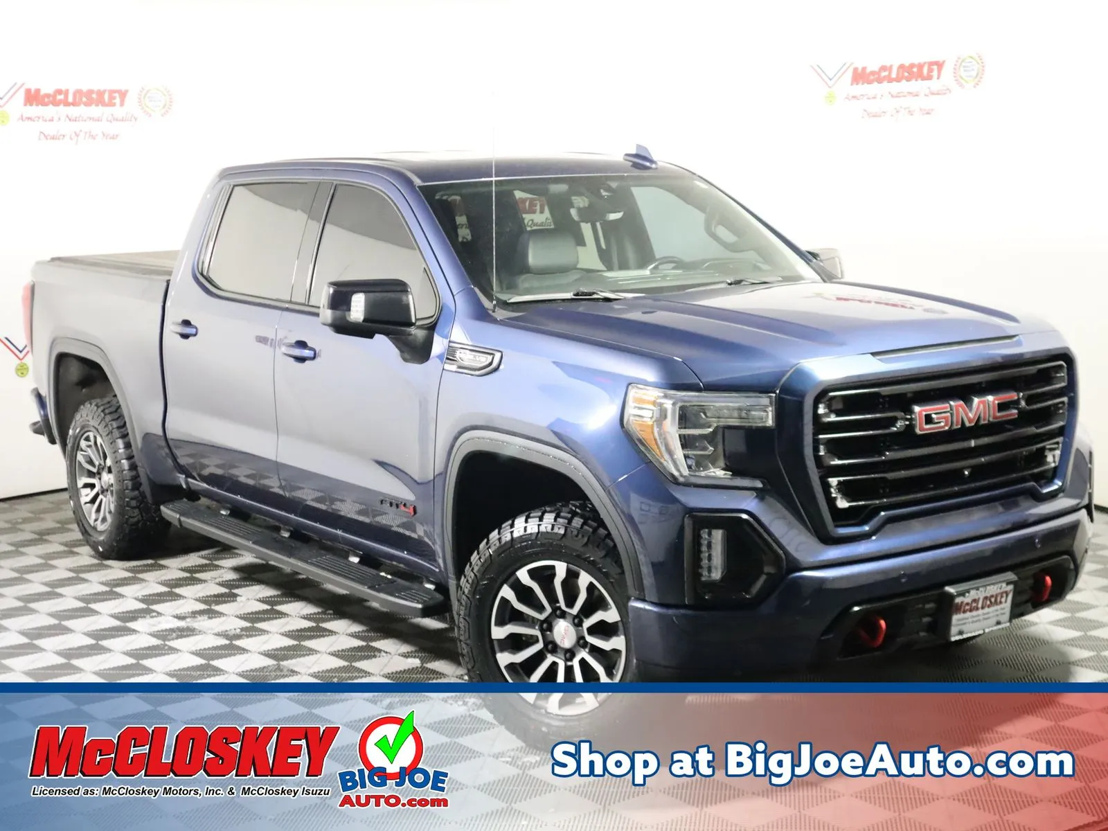 Blue 2019 GMC Sierra 1500 AT4 for sale in Colorado Springs, CO