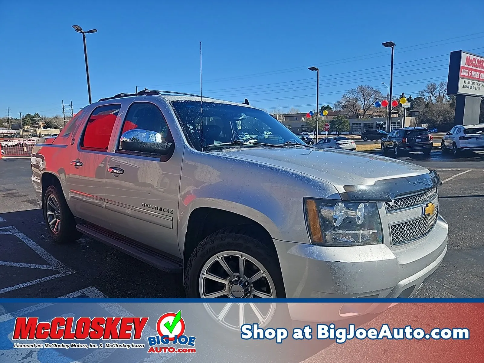 Silver 2013 Chevrolet Avalanche 1500 LTZ for sale in Colorado Springs, CO