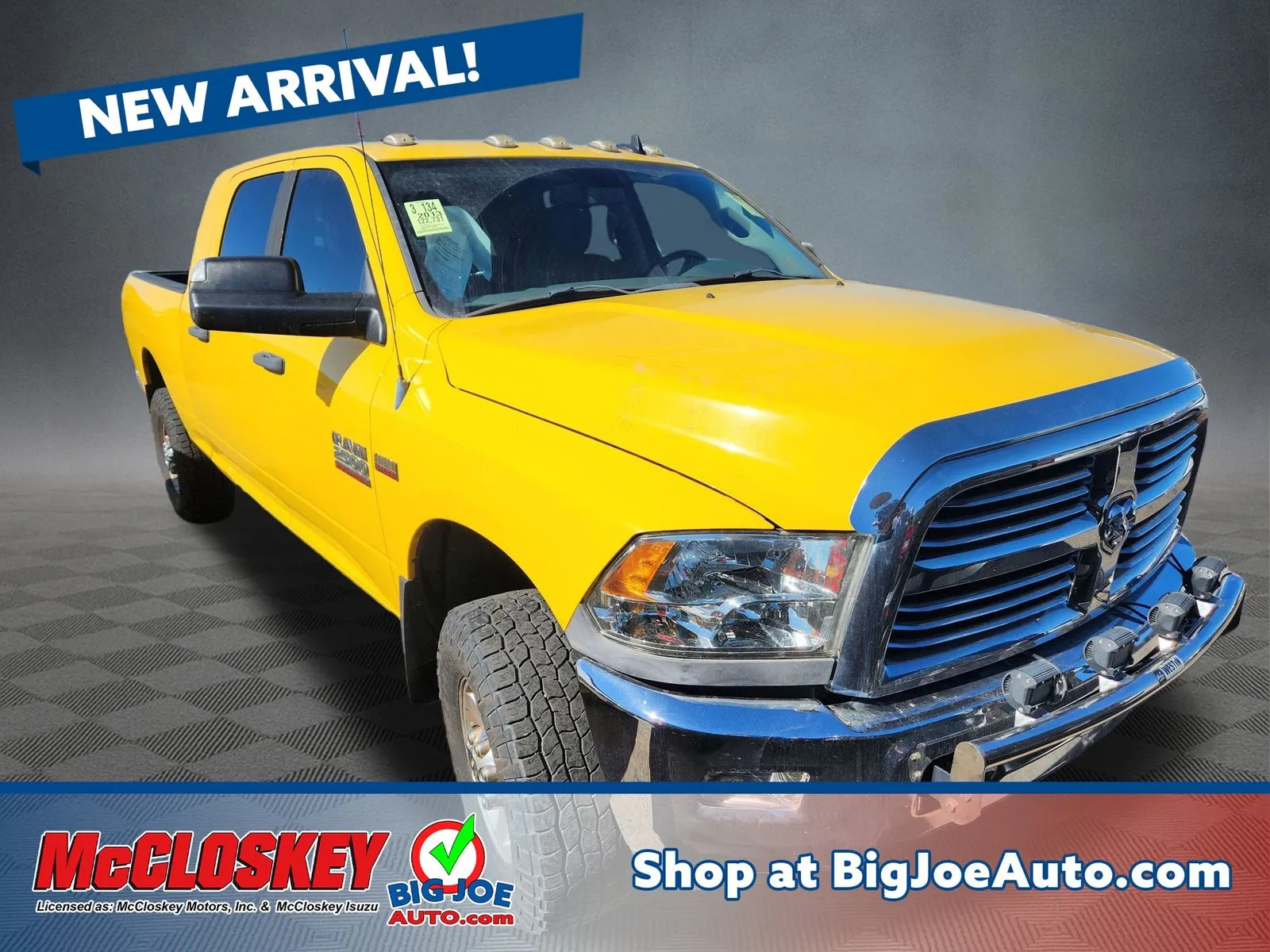 Yellow 2013 Ram 2500 Big Horn for sale in Colorado Springs, CO