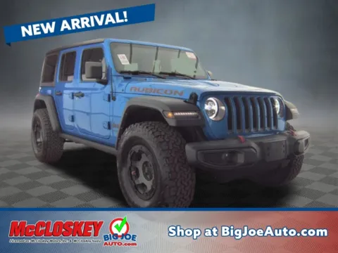 Blue 2021 Jeep Wrangler Unlimited Rubicon for sale in Colorado Springs, CO