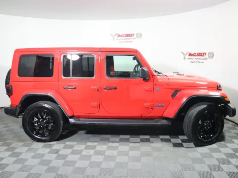 Another view of 2025 Jeep Wrangler Sahara 4xe for sale in Colorado Springs, CO at McCloskey Truck Town (Licensed as McCloskey Motors Inc.)