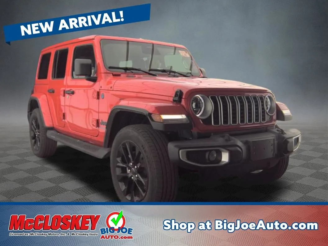 Red 2025 Jeep Wrangler Sahara 4xe for sale in Colorado Springs, CO