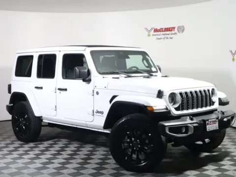 Photos of 2025 Jeep Wrangler Sahara 4xe for sale in Colorado Springs, CO at McCloskey Truck Town (Licensed as McCloskey Motors Inc.)