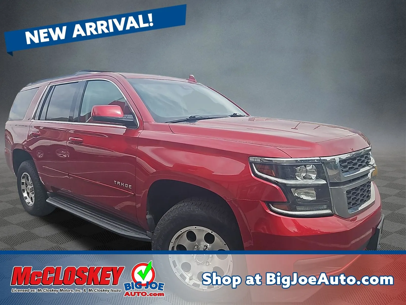 Red 2015 Chevrolet Tahoe LT for sale in Colorado Springs, CO