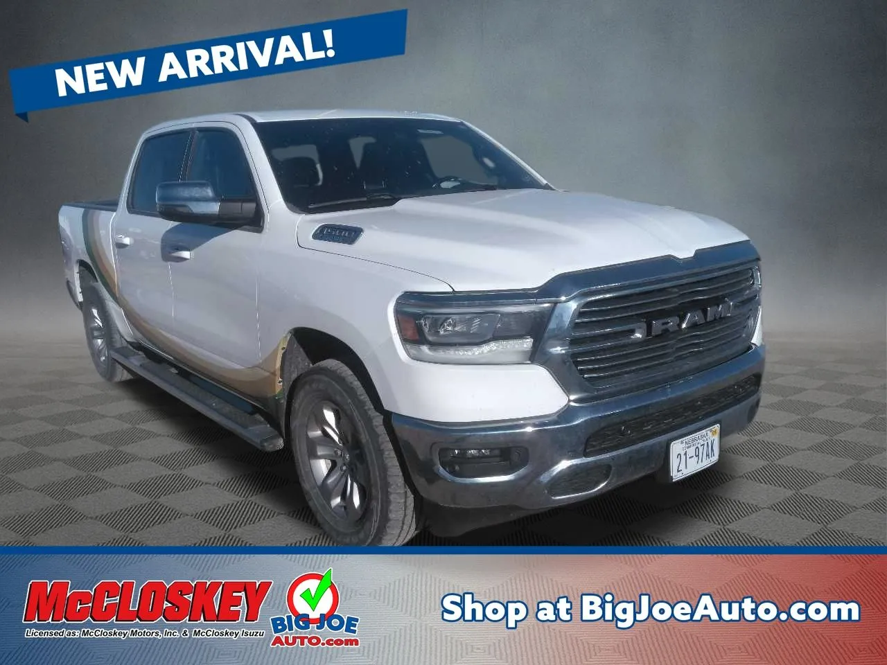 White 2023 Ram 1500 Laramie for sale in Colorado Springs, CO