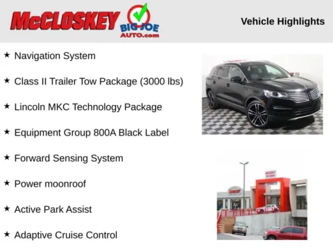 Photos of 2017 Lincoln MKC Black Label for sale in Colorado Springs, CO at McCloskey Truck Town (Licensed as McCloskey Motors Inc.)
