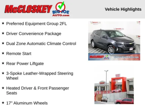 Photos of 2022 Chevrolet Equinox LT for sale in Colorado Springs, CO at McCloskey Truck Town (Licensed as McCloskey Motors Inc.)