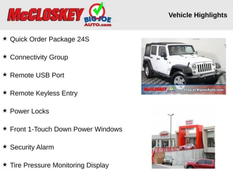 Photos of 2017 Jeep Wrangler Unlimited Sport for sale in Colorado Springs, CO at McCloskey Truck Town (Licensed as McCloskey Motors Inc.)