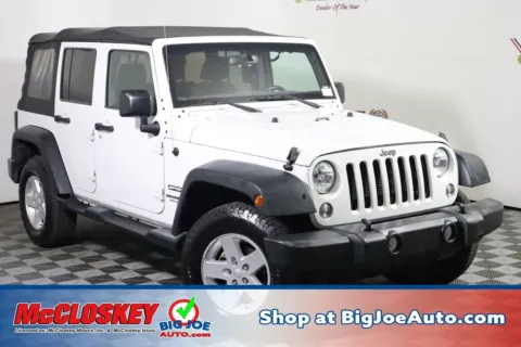 White 2017 Jeep Wrangler Unlimited Sport for sale in Colorado Springs, CO