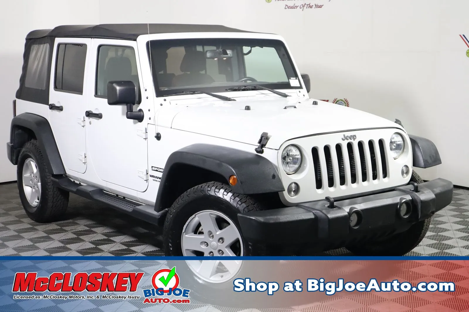 White 2017 Jeep Wrangler Unlimited Sport for sale in Colorado Springs, CO