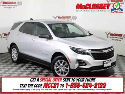 Silver 2022 Chevrolet Equinox LT for sale in Colorado Springs, CO