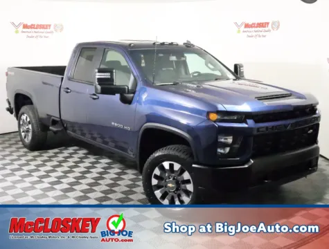 Blue 2021 Chevrolet Silverado 2500HD Custom for sale in Colorado Springs, CO
