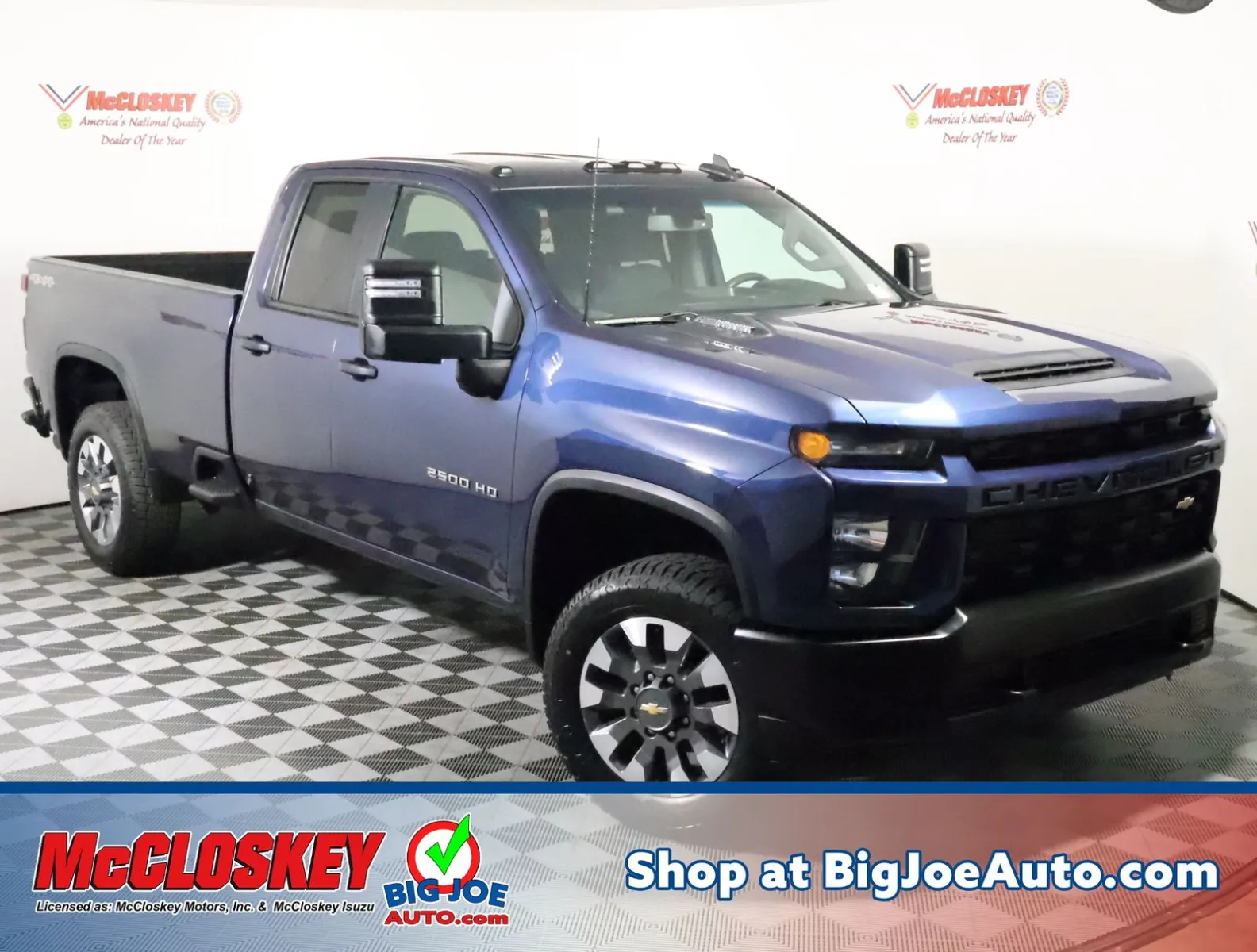 Blue 2021 Chevrolet Silverado 2500HD Custom for sale in Colorado Springs, CO