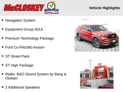 Photos of 2021 Ford Explorer ST for sale in Colorado Springs, CO at McCloskey Truck Town (Licensed as McCloskey Motors Inc.)