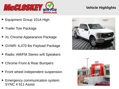 Photos of 2022 Ford F-150 XL for sale in Colorado Springs, CO at McCloskey Truck Town (Licensed as McCloskey Motors Inc.)