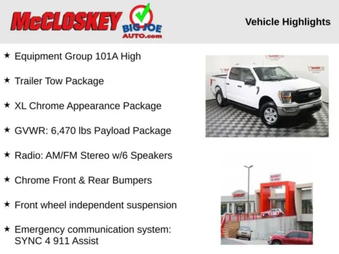 Another view of 2022 Ford F-150 XL for sale in Colorado Springs, CO at McCloskey Truck Town (Licensed as McCloskey Motors Inc.)