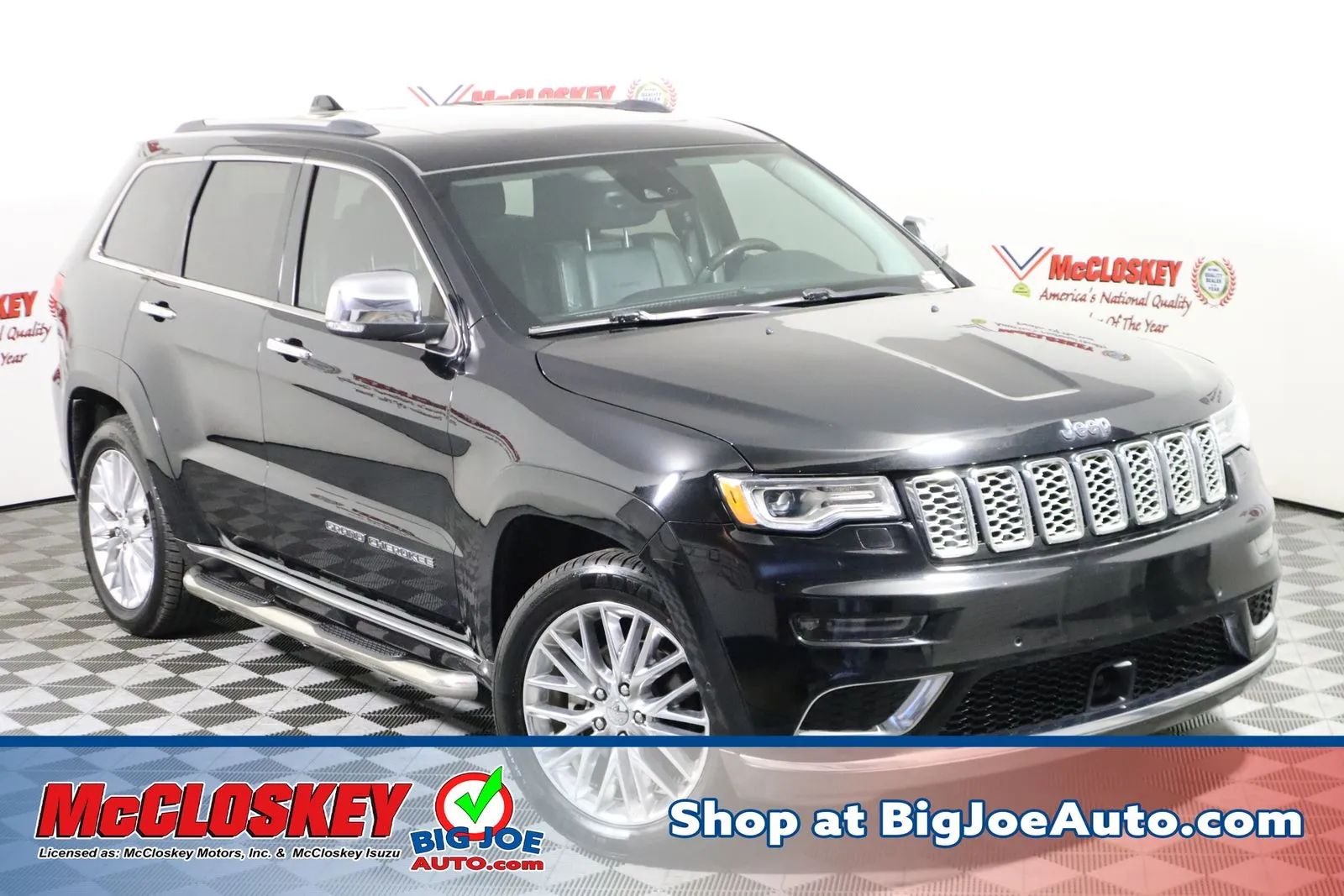 Black 2017 Jeep Grand Cherokee Summit for sale in Colorado Springs, CO